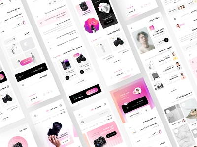 Picture Shop / App uiux case study last part app banner buy case study category coach component course home illustration list mobile mobile app online product profile shop ui uiux ux