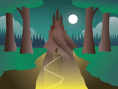 Fantasy Illustration adobe graphic design illustration