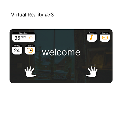 Virtual Reality #73 dailyui design digitalart graphic design ui uidesign uiux userexperience