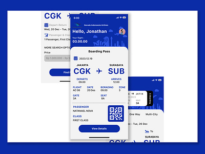 Daily UI 24 : Boarding Pass boardingpass daily ui daily ui 24 figma mobileapp mobileapps ui uidesign uidesigner uiuxdesgn uiuxdesigner ux uxdesign uxdesigner