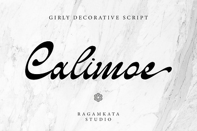 Calimoe - Crafted Script Font 60s casual elegant classic contextual curvy elegant fancy holiday logotype luxury modern script swash