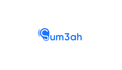 Logo and Animation for Sum3ah app - Social media listening animation app design social media splash ui ux