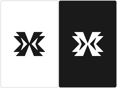 Letter X + Arrows logo mark abstract logo arrow logo arrows brand branding design geometric logo letter logo letter x letter x logo logo minimal logo modern logo organic logo simple logo timeless logo