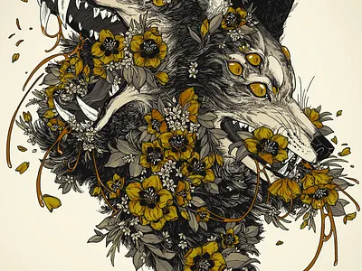 Paradise apparel drawing gig poster illustration music poster screenprint traditional