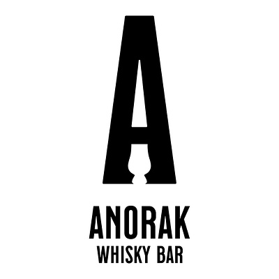 Anorak Whisky Bar Logo adobe illustrator branding design graphic design illustration logo typography