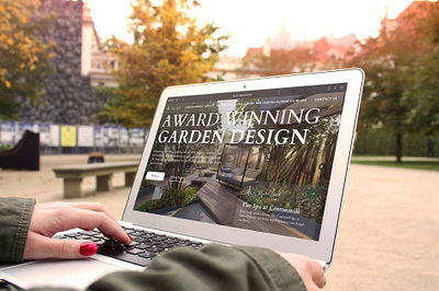 Ann-Marie Powell Gardens — Website Redesign website design wordpress wordpress design