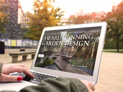 Ann-Marie Powell Gardens — Website Redesign website design wordpress wordpress design