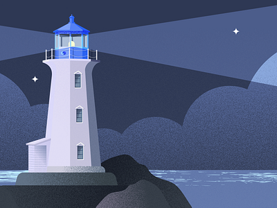 Sales-Assist Function illustration lighthouse