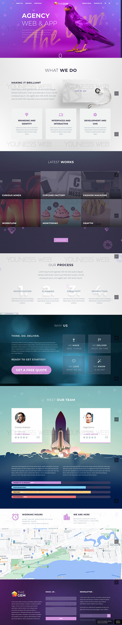 AGENCY WEB & APP design frontend graphic design