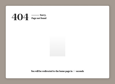 Daily UI #008 – 404 page 404 art direction branding daily ui design error 404 graphic design illustration logo motion graphics ui ux