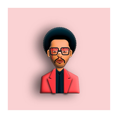The Weeknd after hours illustration the weeknd