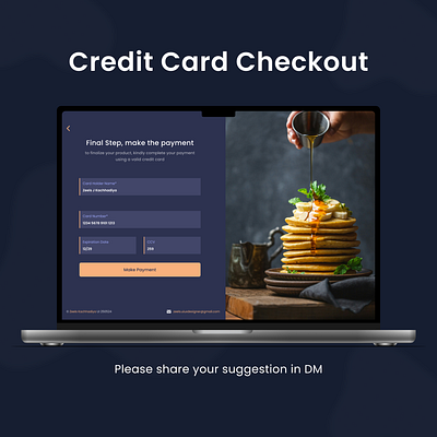 Credit Card Checkout 3d animation branding graphic design ui