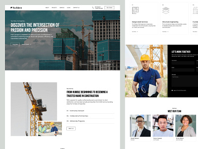 Builderz - Construction Website Template creative