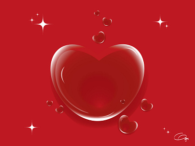 Glass Heart. Illustration. branding design graphic design illustration logo typography vector