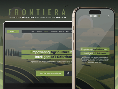 Frontiera - Agriculture IoT Solutions UI/UX Design agricultureapp agriculturedesign aleksandarilic app clean design iotapps iotdesign leaddesigner product productdesign senior ui uiux design ux