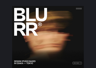 Blurr - Agency Website Template agency clean figma framer template ui ui kit ux web web design website