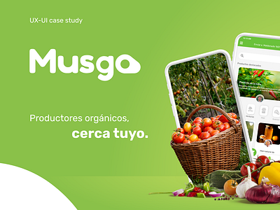 Musgo UX/UI case study adobe xd app app design branding case study design diseño ui diseño ux figma graphic design logo product design ui ui design ux ux research