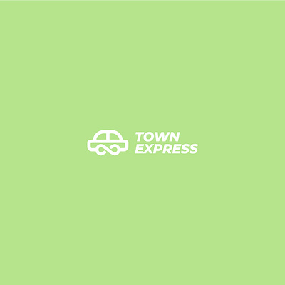 Branding design for town express carpooling app branding carpooling creative design graphic design illustration logo logo design logodesign logotype service