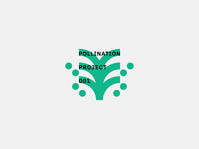 Pollination Project 001 brand branding brandmark clean design graphic design icon illustrator logo logomark logotype mark marks minimal nature symbol visualidentity