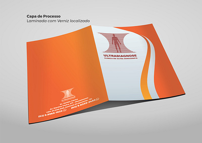 Capa de processo UltraDiagnose graphic design logo