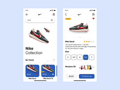 E-Commerce App app branding clean ui concept design ecommerce minimalist mobile product design simple sports ui user interface userinterface ux uxui