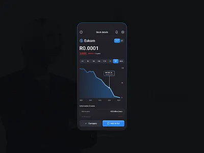 90-Day UI Design Challenge: Day 81 app design design design challenge stock market stock trading ui ui design ui designer ui inspiration ui trends uiux user interface design uxui