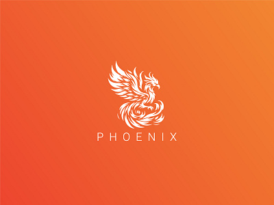 Phoenix Logo animal bird logo bird wings fantasy fire animal fire bird fire flame fire fly flying phoenix history illustration old bird phoenix phoenix logo powerpoint rebirth simurgh simurgh logo strong wings