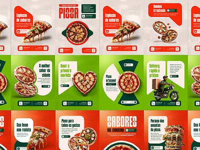 Social Media Pizzeria designforrestaurants digitalmarketing foodbranding fooddesign foodie graphic design pizzadesign pizzeria restaurantbranding social media social media post socialmediadesign socialmediagraphics visualidentity