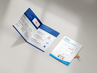 OnBoard Product - Packages & Suites Brochure brand design graphic design print design