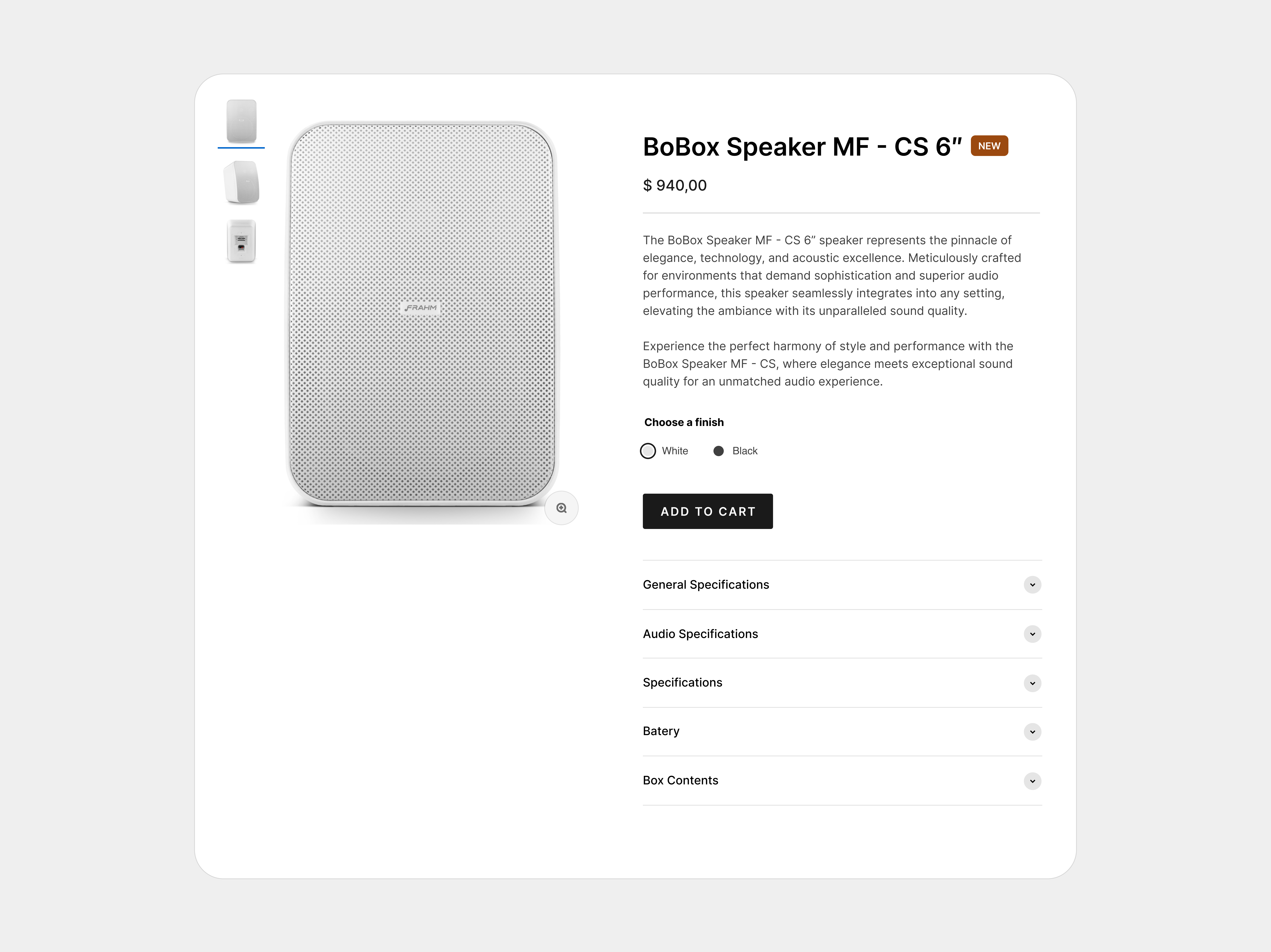 Product Card - Frahm Website cards dashboard design dropdown menu info information card page product product card product info ui
