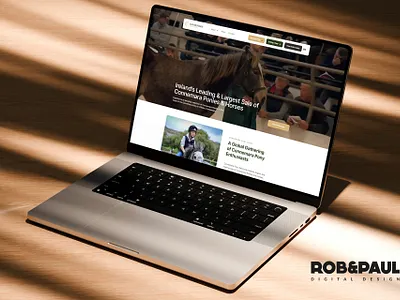 Connemara Pony Sales design graphic design ui ux website development websitedesign