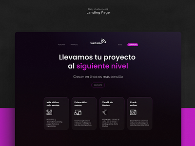 Landing Page Home branding design figma illustration logo prototype ui user interface ux uxui