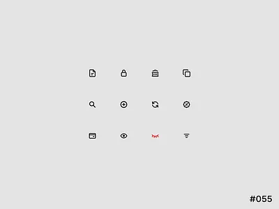 DailyUI #055 - Icon Set 55 app bank banking branding daily dailyui design graphic design icon icon set icons set ui