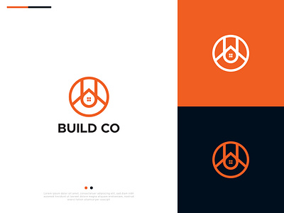 Build Co Logo Design abstract logo design adobe illustrator adobe photoshop branding building logo design dribble logo design graphic design home logo house home logo house logo illustration logo logo design real home logo realestate realestate logo ui zlitedesignstudio