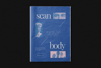 Scan your body [ *_* ] Zine body editorial graphic design history human illustration interface ui zine