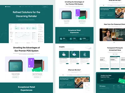 POS SAAS Marketing - Landingpage clean dashboard marketing marketing landingpage point of sales pos pos application pos landingpage retail website saas saas landingpage saas pos saas website uiux pos uiux saas web pos web product web saas website pos website saas