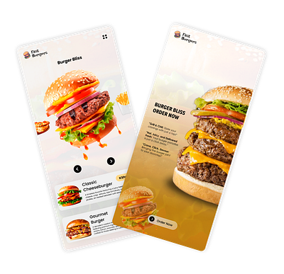 Burger Bliss - Concept ui
