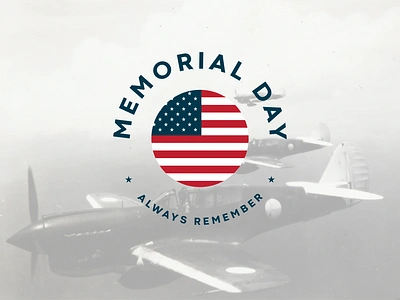 Memorial Day- Always Remember america logo memorial day military summer united states