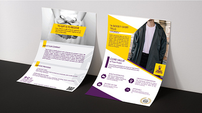 Poster & Flyer - Treze Purple advertising branding brochure graphic design poster