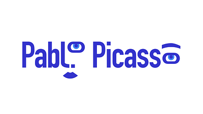 Picasso Logo Type adobe adobe illustrator branding design graphic design illustration illustrator logo logo type typography
