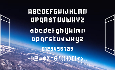 Anomaly Space - Sci-Fi font alien animation design display download font future galaxy graphic design illustration lettering logo modern space tech typeface ufo