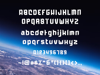 Anomaly Space - Sci-Fi font alien animation design display download font future galaxy graphic design illustration lettering logo modern space tech typeface ufo