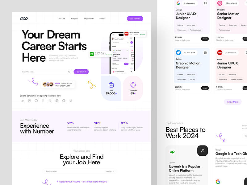 Browse thousands of Job Search Website images for design inspiration ...