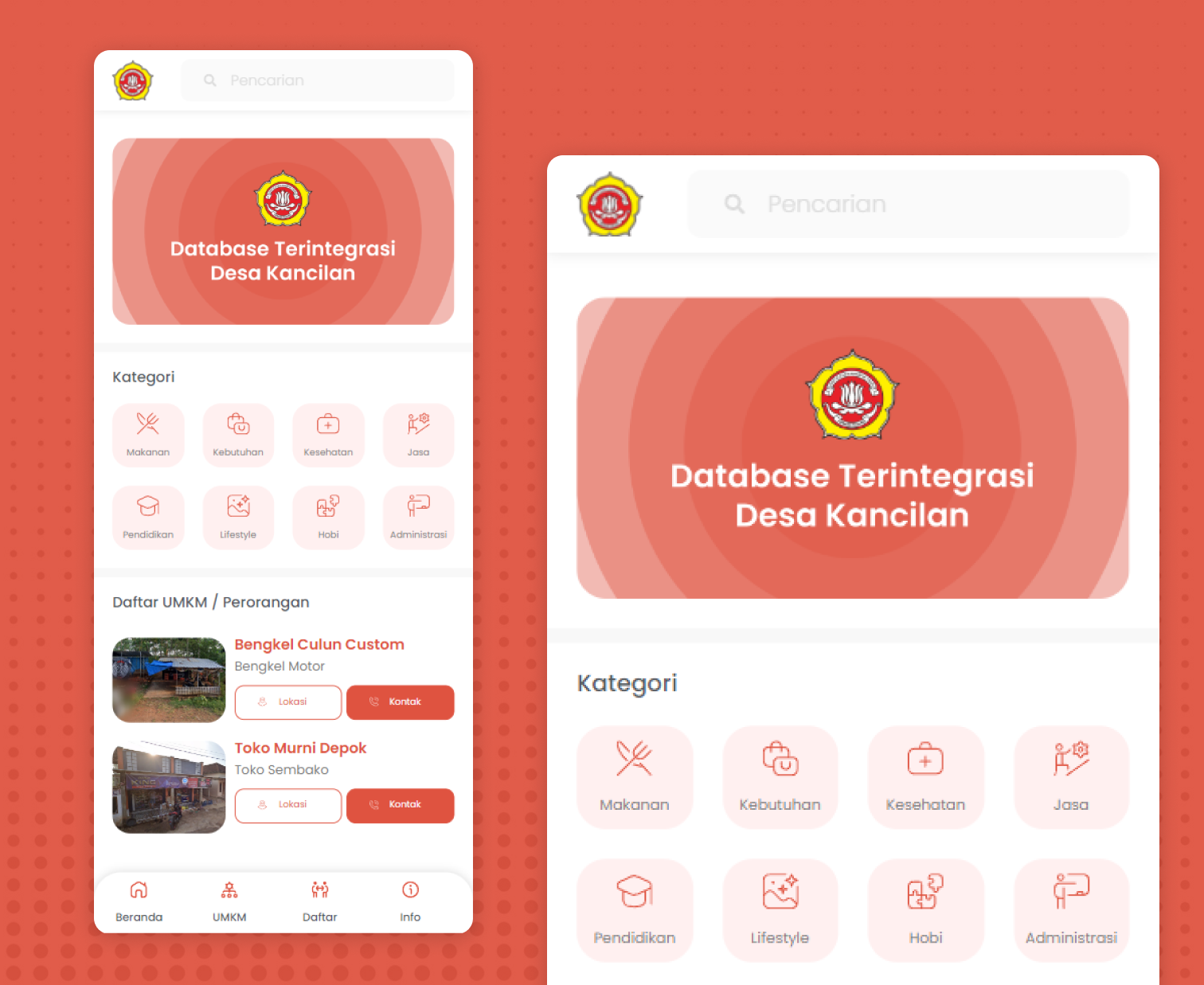 Karang Taruna - Mobile Application UI/UX Design by Ryan Rismana on Dribbble