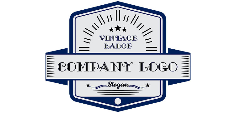 Vintage-Badge-Logo-010-1600 by Wesley Rapholtz on Dribbble