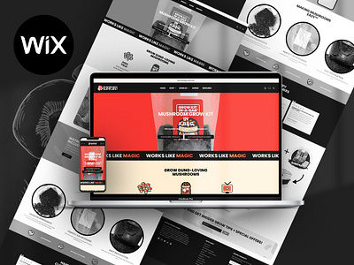 Think Station of Wix Website Idea agency brand business design ecommerce website elementor pro fiverr freelancer illustration ui upwork web design wix wordpress