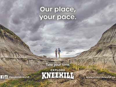 Kneehill County Tourism campaign alberta canada copywriting design digital marketing graphic design marketing print production tourism