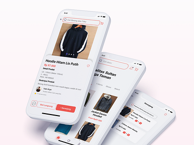Fashion Campus E-Commerce Mobile App app design dribble illustration mobile ui ux