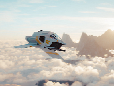 VCX - Phantom Auxiliary Starfighter 3d blender fanart rebels render scifi ship shuttle star star wars starfighter wars