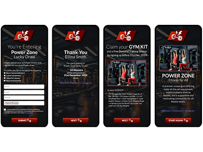 Gym/ Retial/ Lifetsyle Lucky Draw Campaign branding customer retention draw game e voucher gamification gift voucher gym lucky draw retail retail lucky draw system reward management user engagement vouchermatic